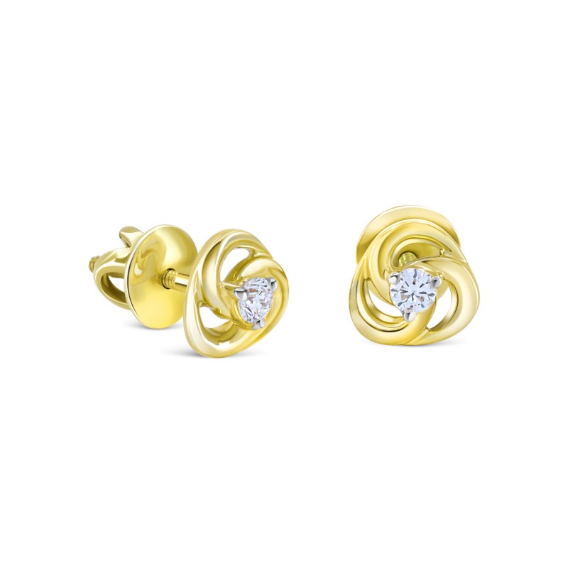Buy Trendy Small Gold Earring Design Gold Plated Jewelry Online-vietvuevent.vn