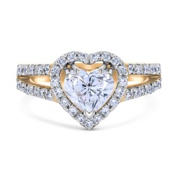 Vintage Diamond Heart…