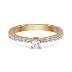 Half Eternity Diamond Ring
