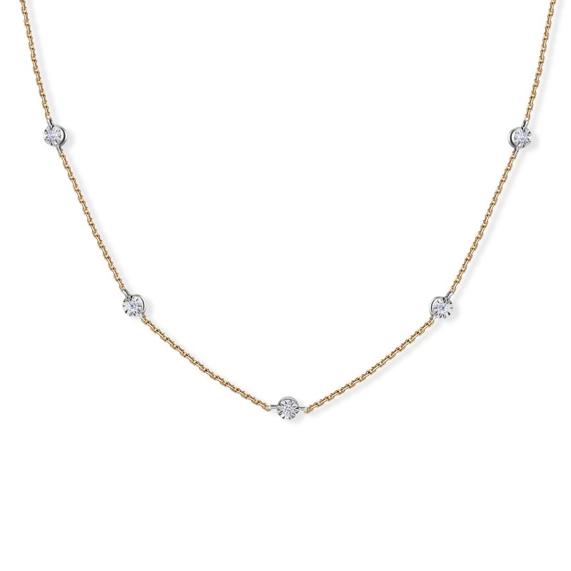 Ilussion necklace solitaire