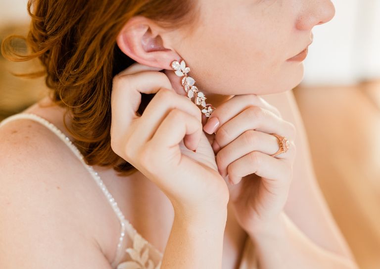 Appeal of diamond long earrings timeless beauty
