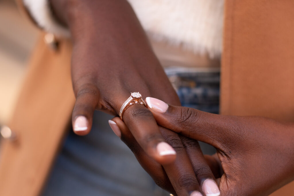 Ring anniversary jewellery gift
