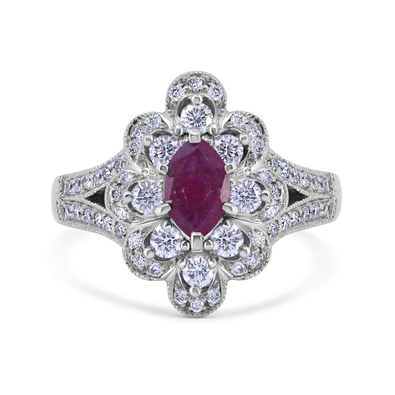 Ruby jewellery ring
