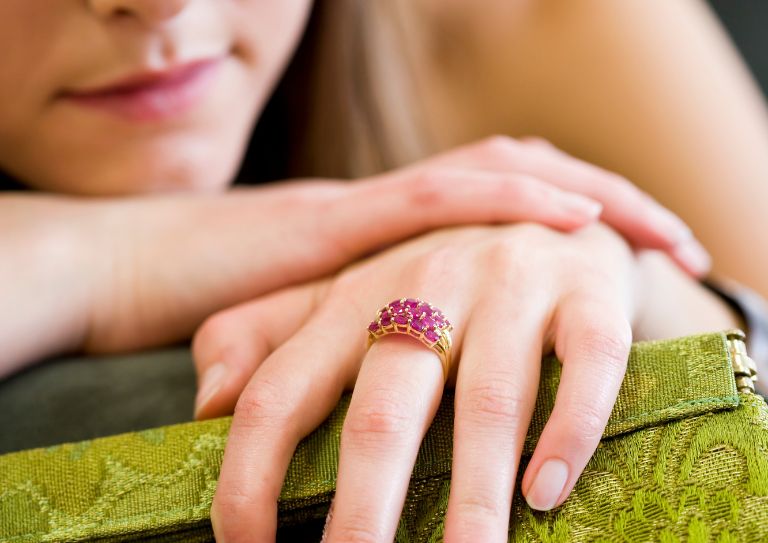Ruby jewellery