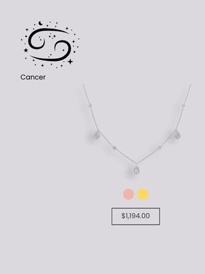 necklace for cancer constellation
