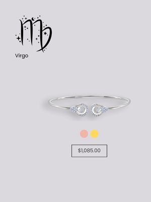 diamond bracelet for virg zodiac sign